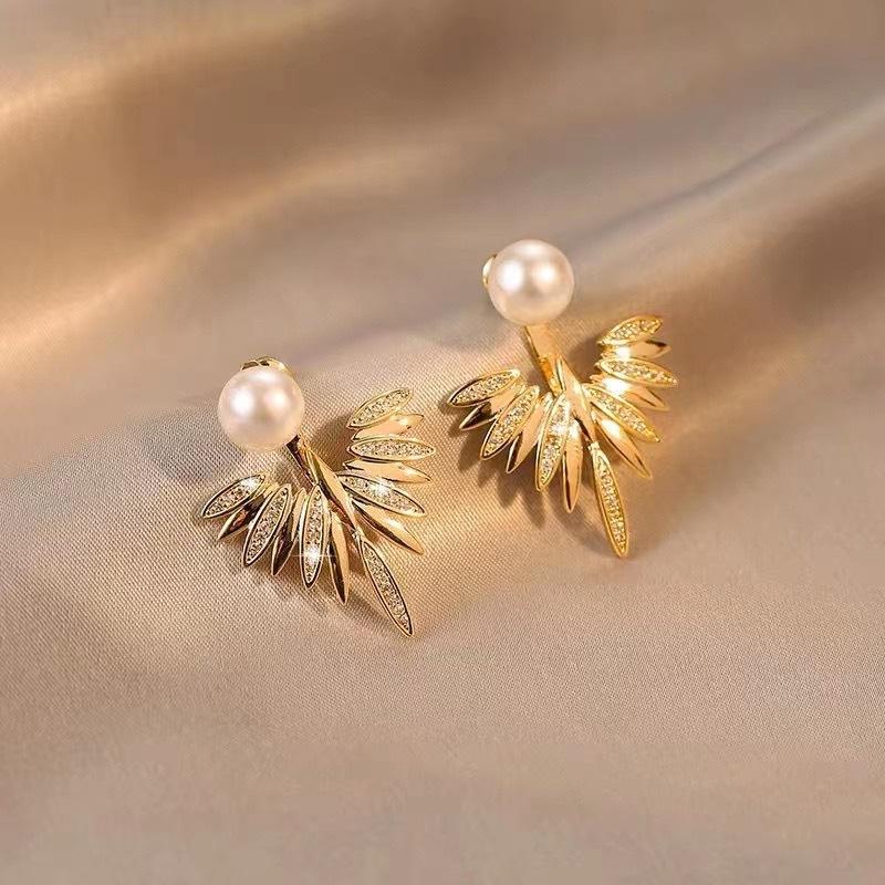 Fashion Gold  Color Big Metal Shell Drop Earrings For Women Geometric Irregular Vintage Simple Earrigns Jewelry Party Gift