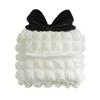 1pc Car Tissue Box, Creative Puffy Grid Car Multifunctional Seatback Tissue Drawer, Cute Decorative Car Tissue Holder