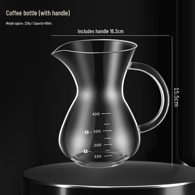 Qiwei Glass Hand-pour Coffee Sharing Pot
