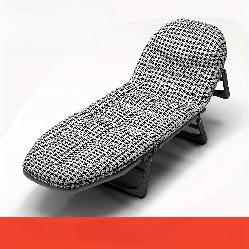 Innovative 180CMT Folding Bed Outdoor Comfort Solution Featuring Three Legged Skeleton Design for Effortless Setup and Transport