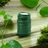 20M Gardening Cable Ties Plant Green Flexible Garden Support Wire Cable Tie Reusable Rubber Coated Steel Wire