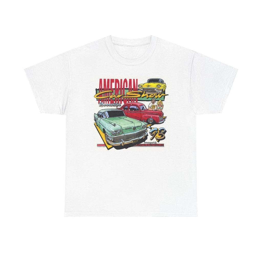 Men's and Women's T-shirts Retro Car Show Tee, Muscle Car Cruise Ins, Unisex