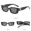 Fashion Cat Eye Sunglasses Luxury V Sun Glasses For Ladies Classic Rectangle Driving Eyewear UV400 Glasses