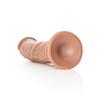 RealRock - Curved Realistic Dildo with Balls and Suction Cup 25.5 Cm