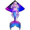 Pearl Mermaid Princess Cartoon Kite for Kids