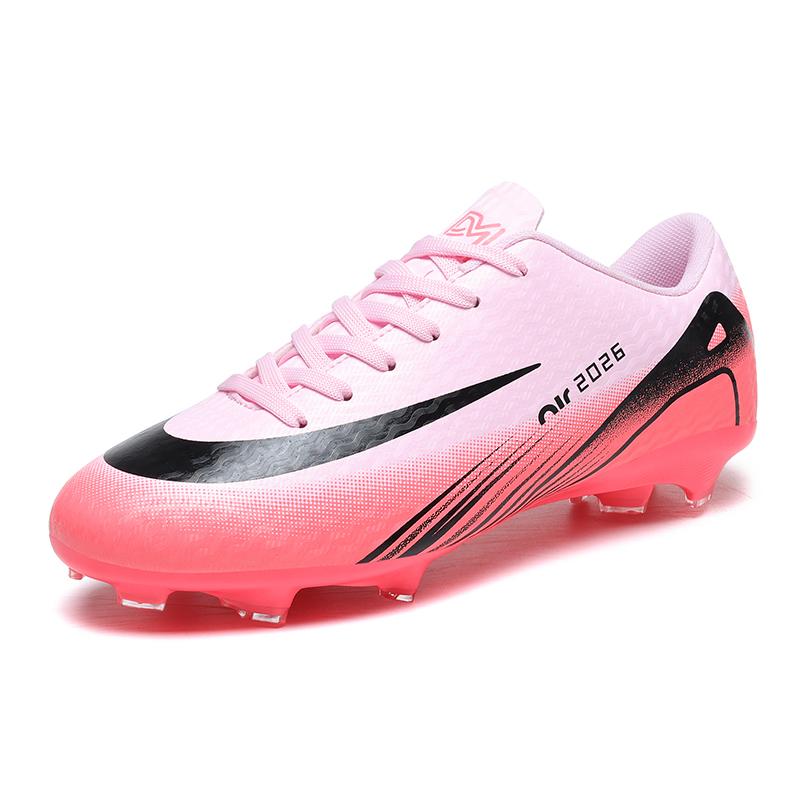 Mens Football Shoes Summer Fashion New FG/TF Lightweight Wear Resistant Indoor Grass Training Competition Soccer Shoes for Man