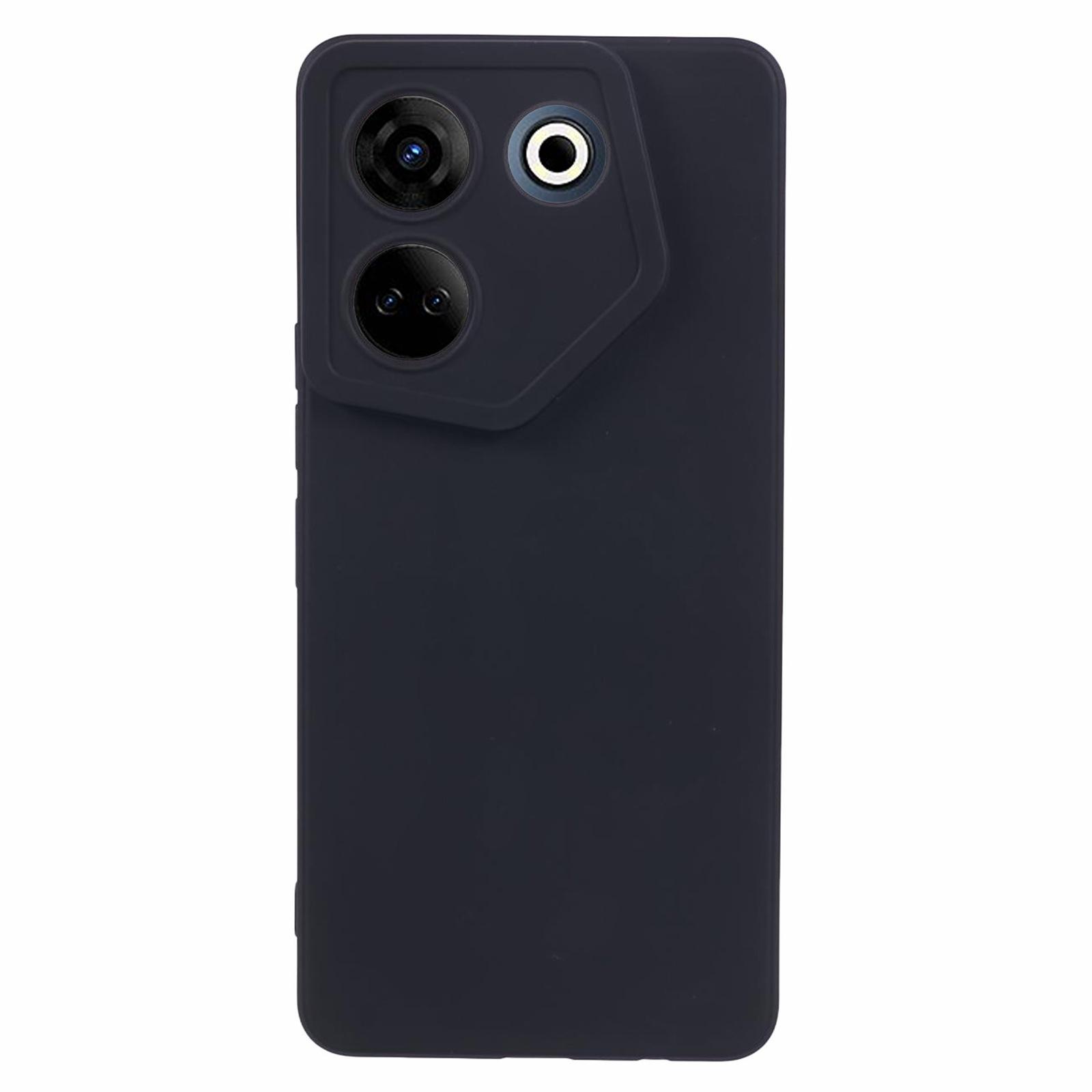 

Для чохла TECNO Camon 20 Pro 5G Чохол для телефону з ТПУ з прямими краями Black