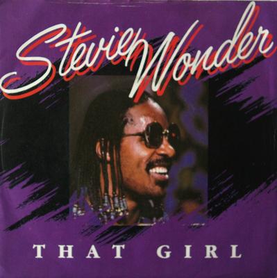 7inch Record STEVIE WONDER  That Girl TMG1254 Motown 1982 UK SoulFunk Used