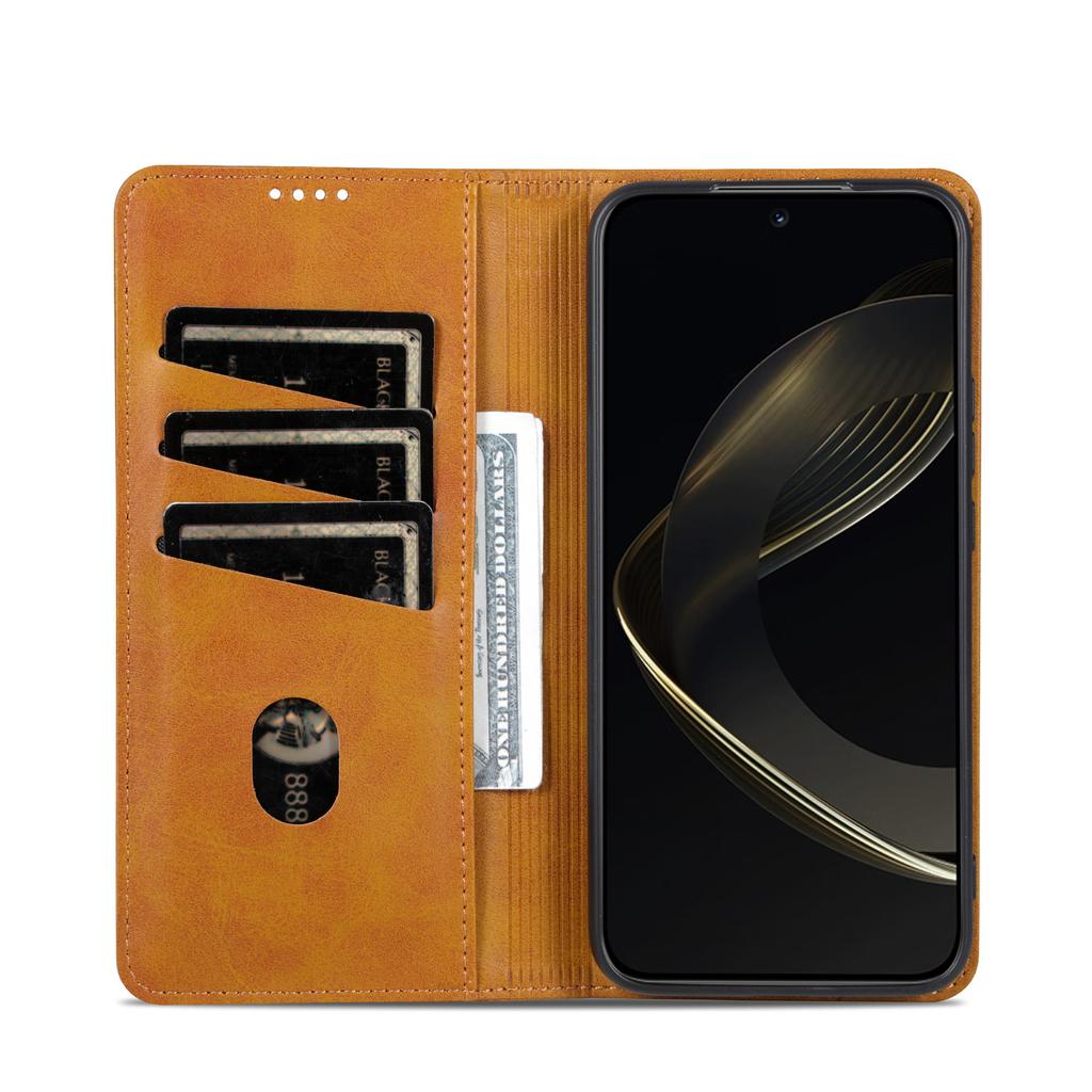 Magnetic Cow Pattern Cards Solt Leather Wallet Phone Case For Samsung S26 Ultra S25 Plus S24 S23 A06 A17 A07 Bag Flip Book Cover