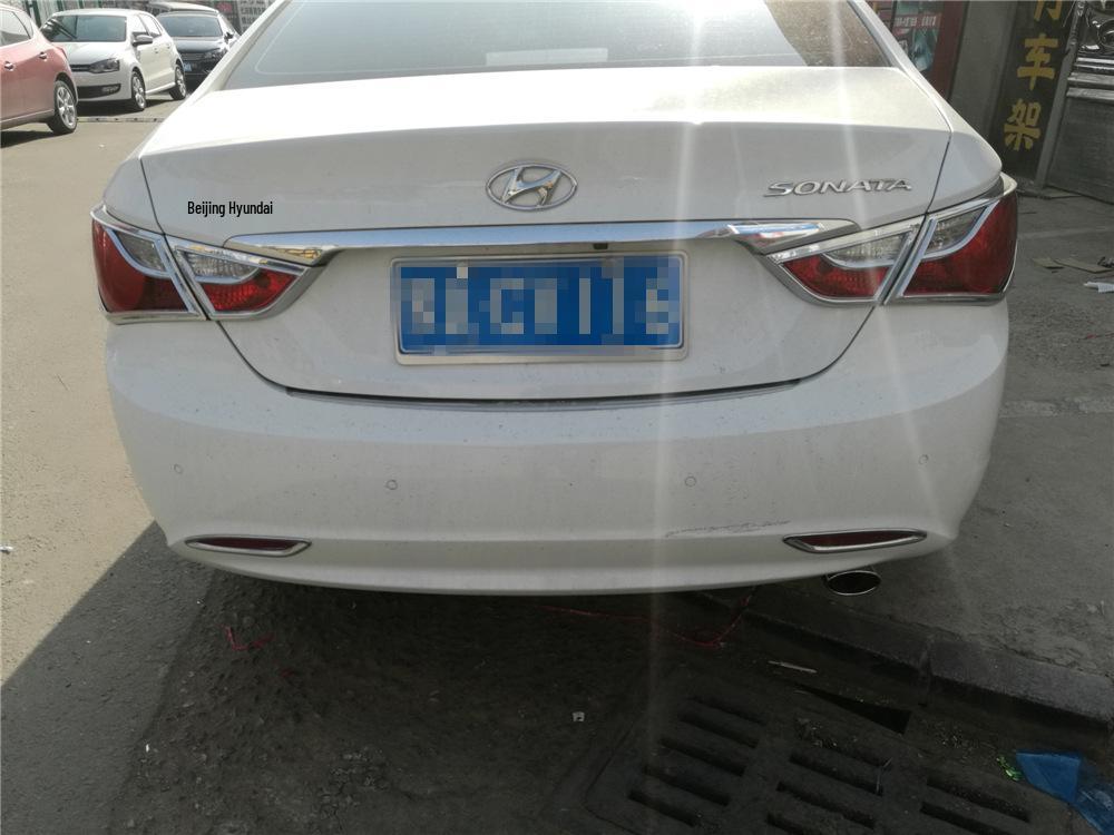 Fits 2011-2014 Sonata: Tailpipe, Muffler & Exhaust Kit for Eighth-Gen Sonata Modification.