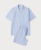 [247 Series] Solid Short Sleeve Pajama Set Sky Blue [Shipped from Korea] 100% Authentic