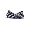 Yoga-Mad Eye Pillow, 100% Organic Cotton with Lavender and Flaxseed, for Stress Relief, Eye Bags, Aromatherapy, and Relaxation. Purple, Blue, One Size