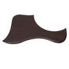 Left Handed Guitar Pickguard PVC Material Self Adhesive Musical Instrument Scratch Guard Plate for Acoustic Guitars