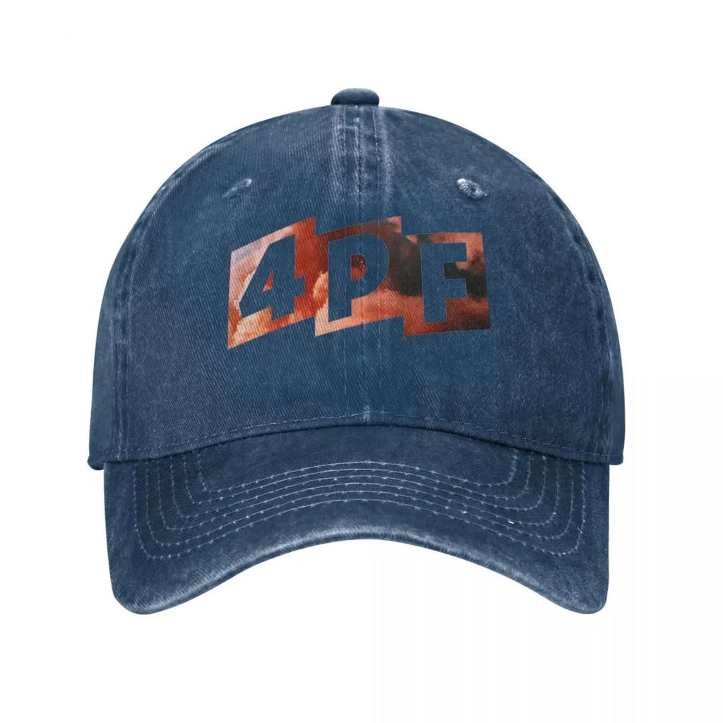 4PF Lil Baby Rapper Baseball Caps Unisex Distressed Cotton Snapback Hat Hip Hop Music Album Outdoor All Seasons Travel Caps Hat