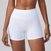 Women S Y2k Style High Waisted Butt Lifting Tight Yoga Shorts With Pockets