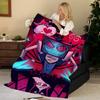 Animation H-Hazbin H-Hotel-l Throw Flannel Blanket, Soft Warm, Durable & Washable cute Cool