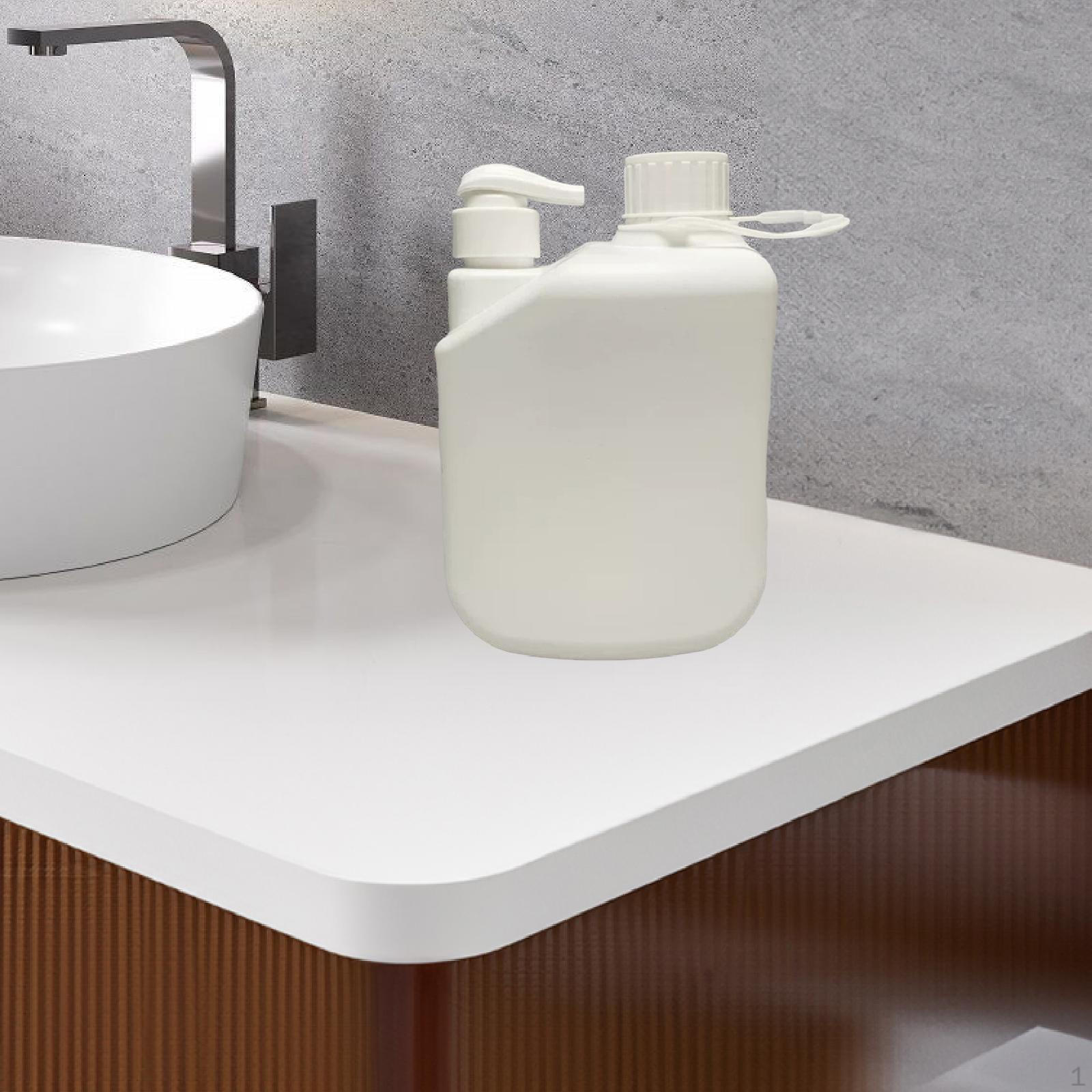 

2L Soap Dispenser Body Wash Modern Refillable Shower Gel Bottle Lotion for Kitchen