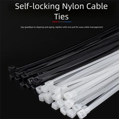 Mehrzweck Schwerlast Nylon Kabelbinder Nylon Schnalle Kunststoff Kabelbinder Werkzeug