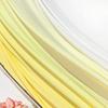 100x150cm Fashion Gradient Fabric Chiffon for Clothing Dresse Scarves Sewing Multicolor Translucent Cloth Needlework Soft Smooth