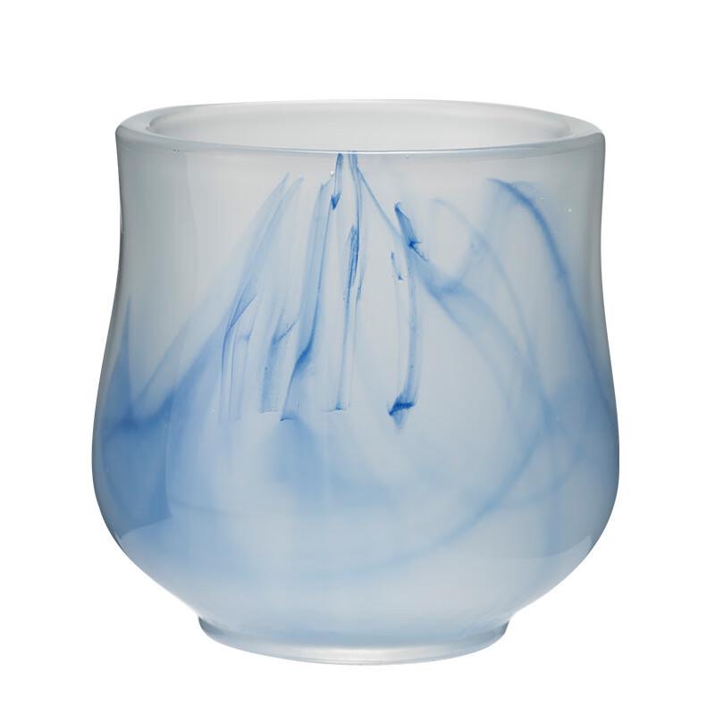 Chaxun Chinese Glazed Jade Porcelain Ink Wash Tea Cup