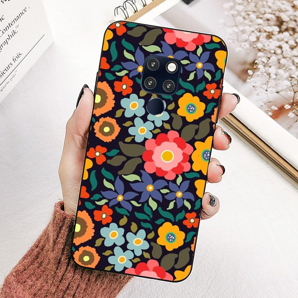 Miss Pattern Phone Case For Huawei Mate 10 20 30 40 50 Lite Pro Nova 3 3i 5 6 SE 7 Pro 7SE