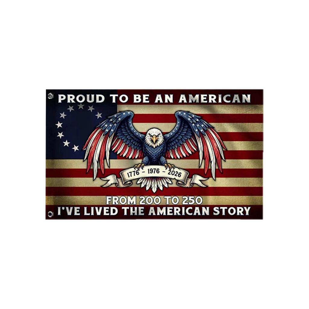 U.S. 250th Anniversary Commemorative Flag (60*90, Reversible)