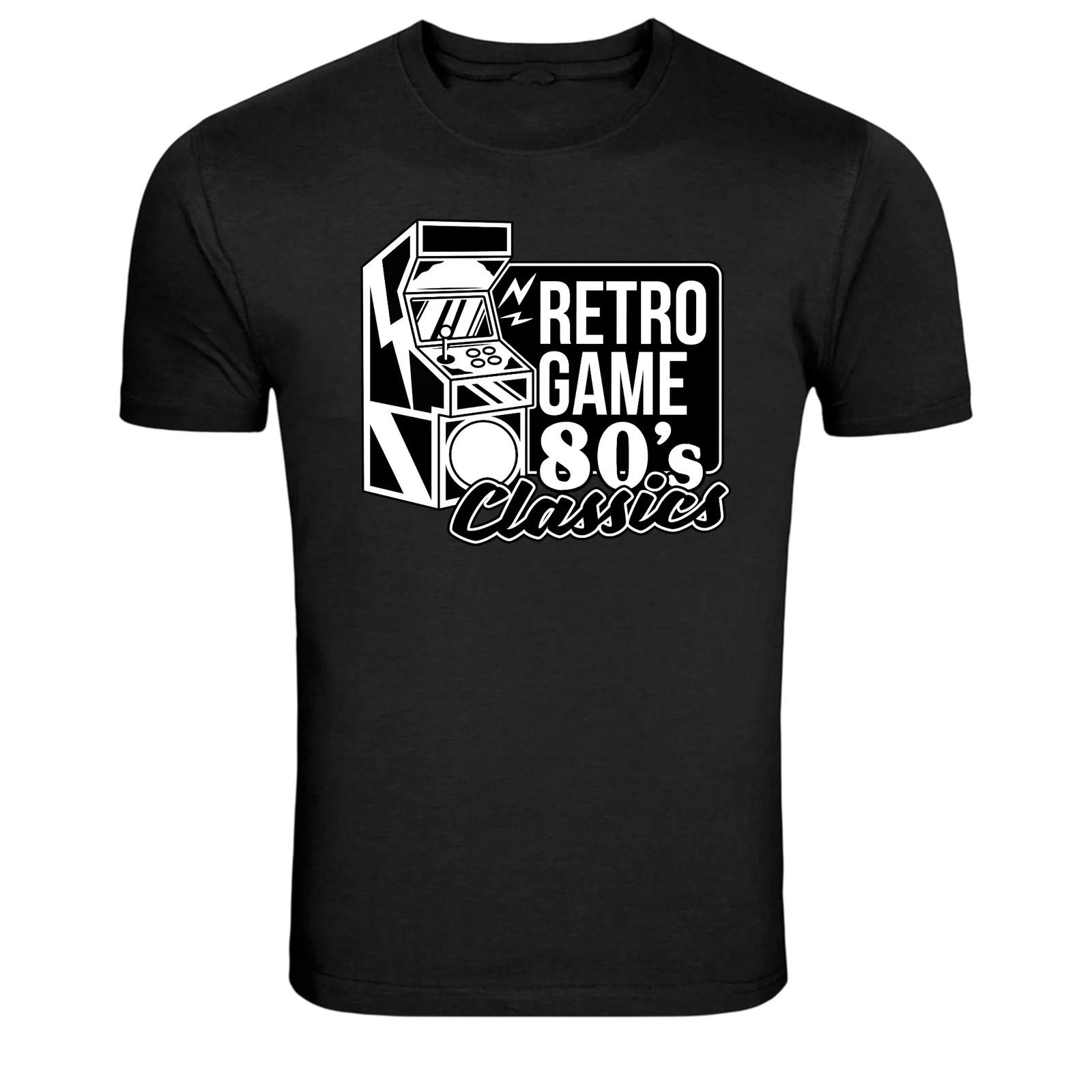 Retro Game 80s Arcade Classics Gamer Graphic T-Shirt 3XL