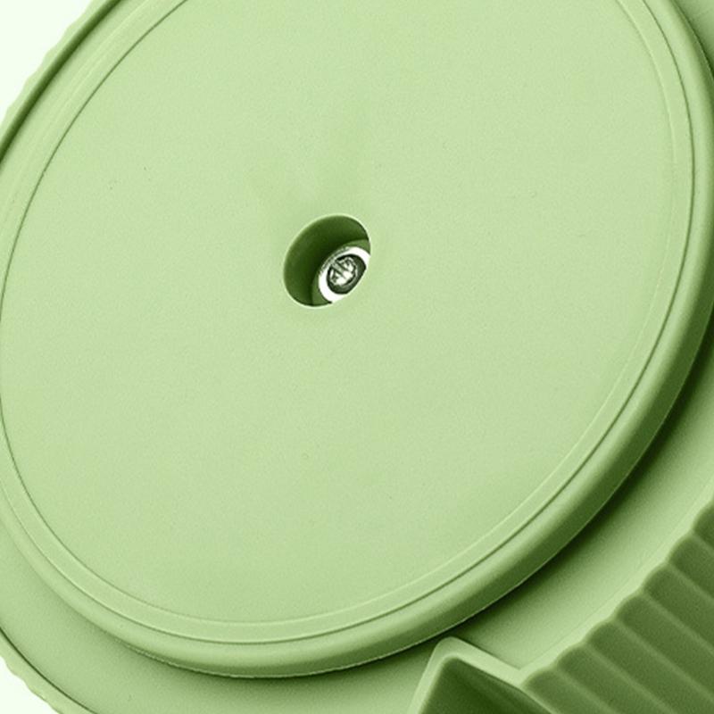 360 Degree Rotating Pen Holder Desk Organizers Pencil Holder 5 Compartments Art Supply Organizers Makeup Supplies Holder