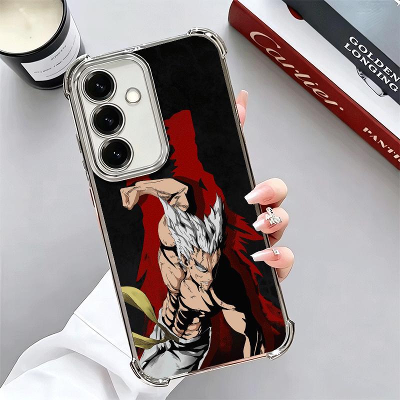 One P-Punch-Mans Garou Soft Phone Case For Samsung A17 A27 A07 A37 A57 A16 A56 A15 A55 A14 A54 A13 A53 A26 A36 A25 A35 A24 A34 A