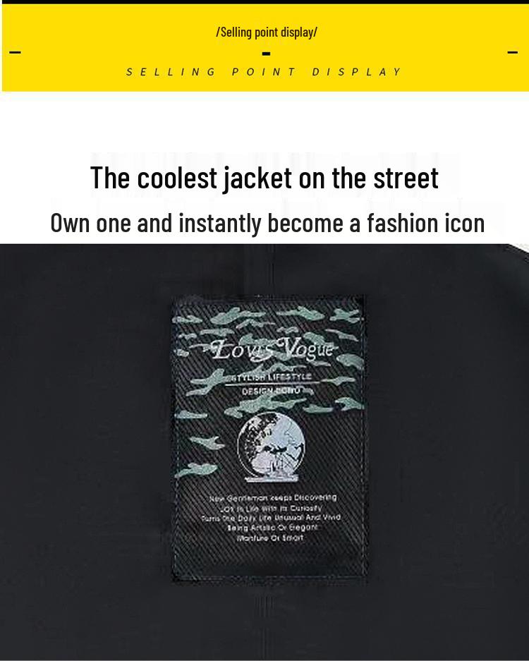 Men's Striped Mid-Length Overcoat Suit Collar Trench Coat, 2023 Autumn/Winter, Youth Plus Cotton, Thickened.