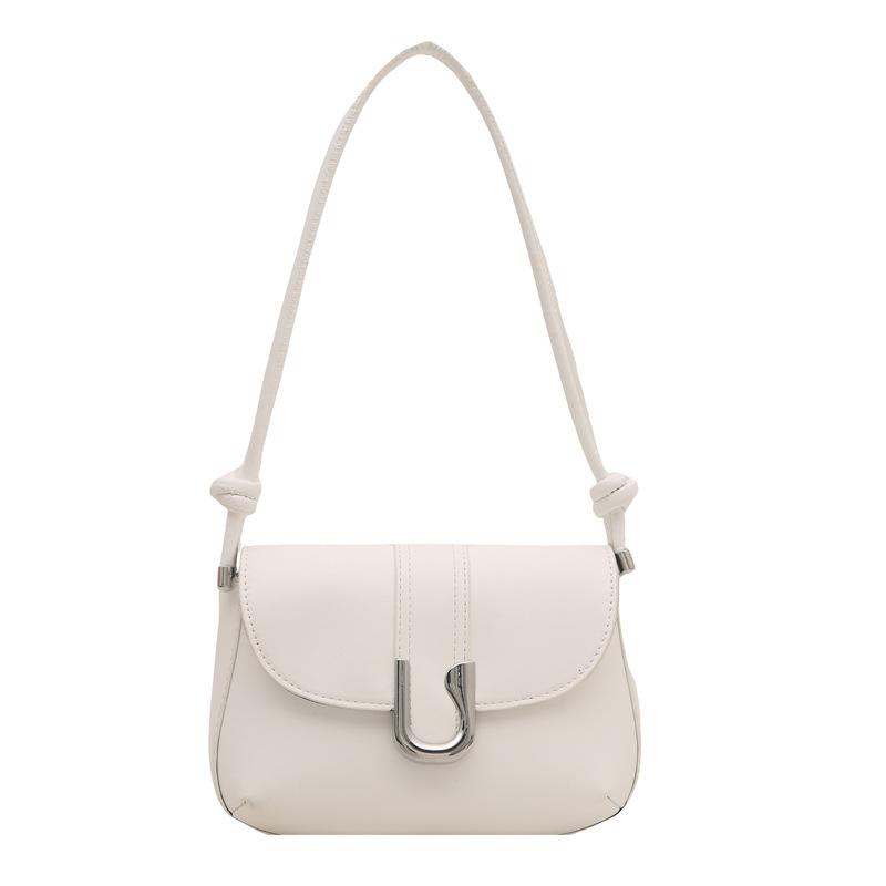 2025 Spring New Simple Versatile High Value Lock Fashion Trend Women's Trend Crossbody Shoulder Small Square Bag