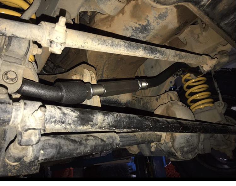 Adjustable Rear Axle Tie Rod for Bronco Off-Road Modification - 2-Inch Lift