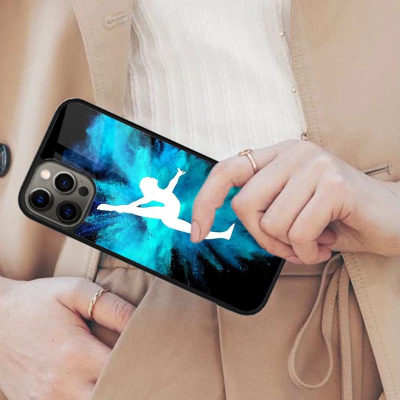 

Love Gymnastics Oil Painting Magnetic Phone Case For APPLE iPhone 17 Air 16 14 13 12 Pro Max 15 Plus Wireless MagSafe Cover iPhone 13mini