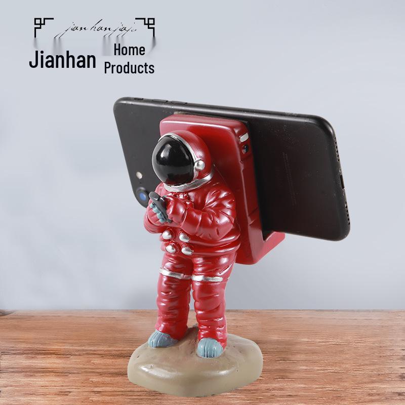 Resin Astronaut Phone Holder & Desktop Ornament