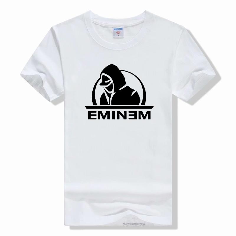 Funny Eminem tričko Unisex Hip Hop Volné tričko Unisex Letní Harajuku Unisex tričko ležérní Trička s krátkým rukávem Trička s kulatým výstřihem Unisex trička