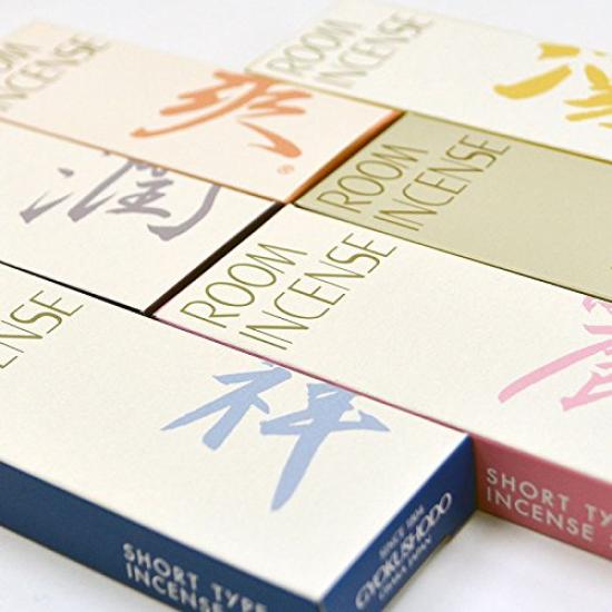

of Room Incense Living Incense [Set 8] Low-Smoke Room Living 8-Pack [Trial] [Incense] [Indoor Incense] [Gyokushodo] [Mini Size] [Room Incense]