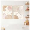 Bohemian Geometric Beige Abstract Poster Canvas Painting Wall Art Printing Picture Bedroom Living Room Home Decoration Picture