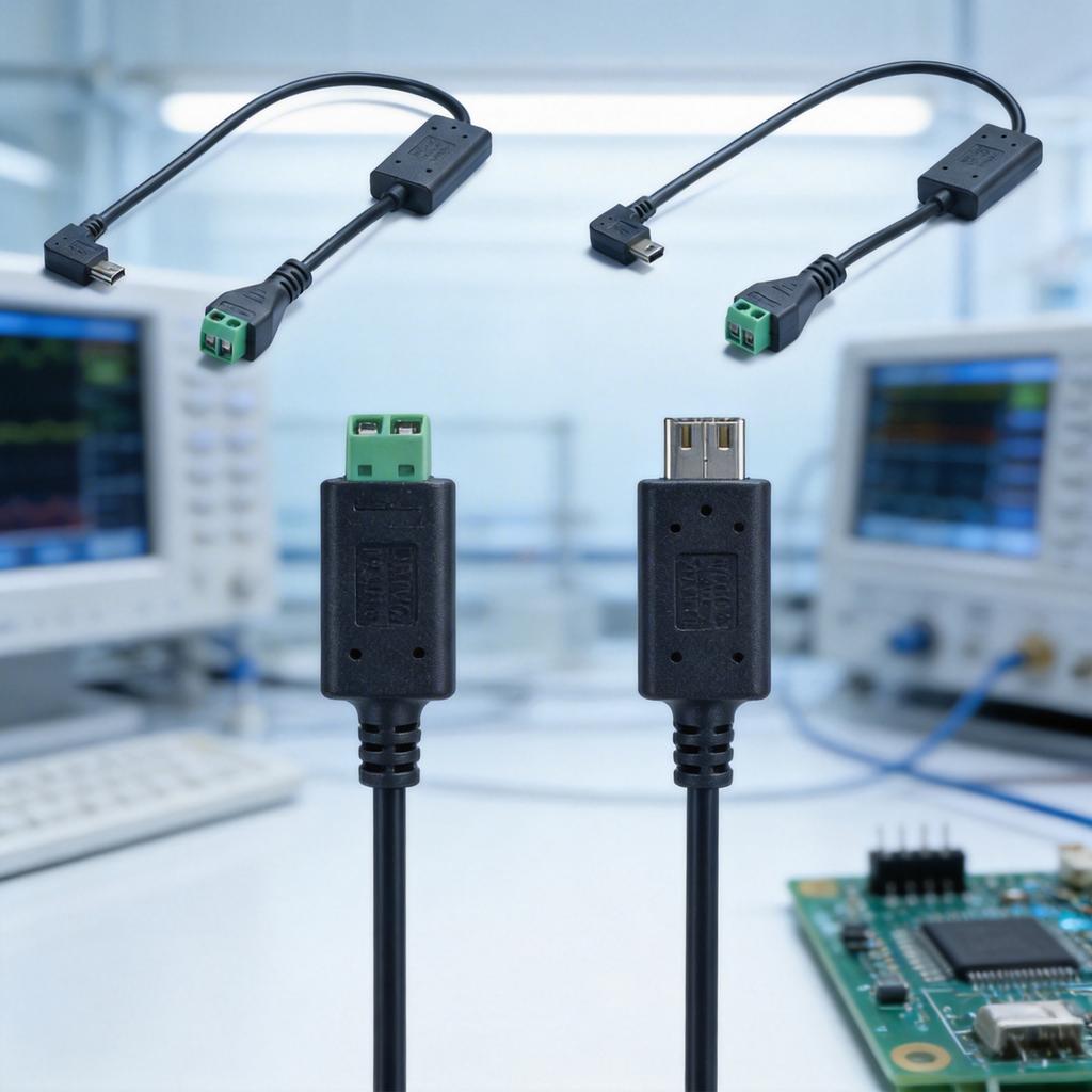 Durability 30cm 2Pin to Mini 5Pin Power Adapter Cable Voltages Converter Power Cord For Phones Tablets And Cameras