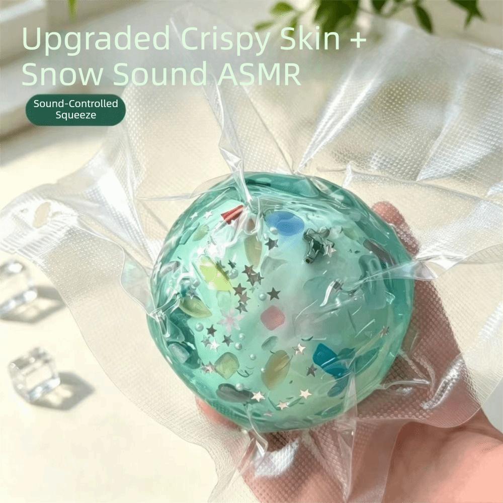 Shapable Wax Crunchy Squishy Satisfying Sound Sensory Fidget Ball Crispy Squishy Ball Kids Adults