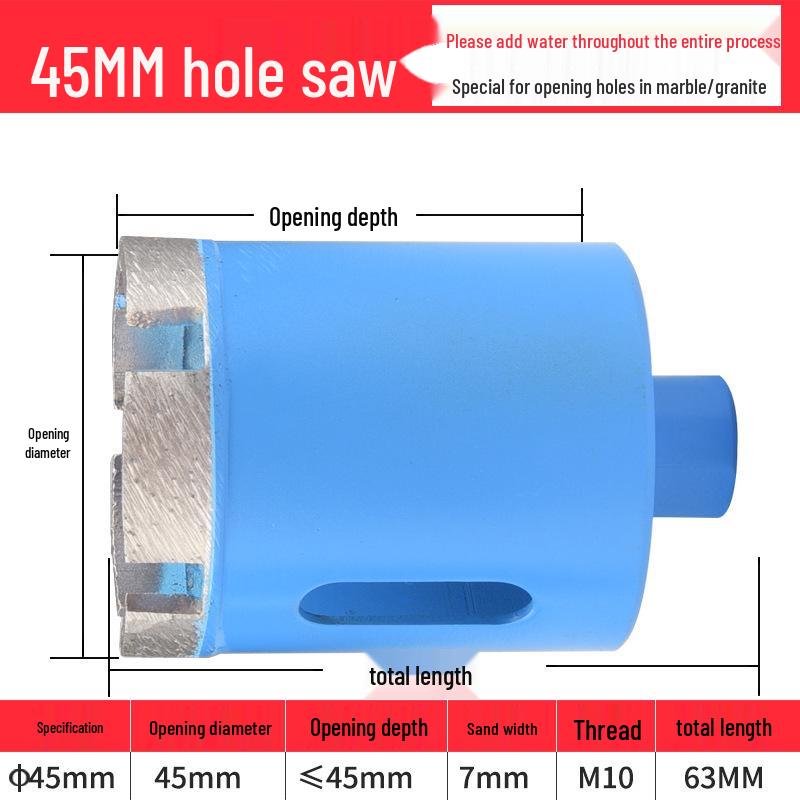 Angle Grinder Drill Bit for Marble, Glass, Tile & Granite