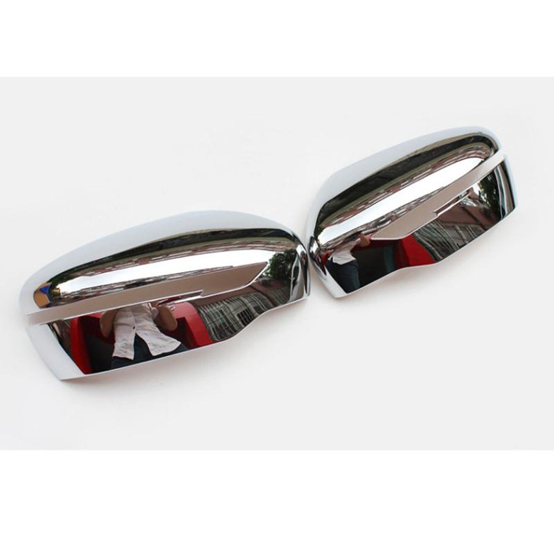 Car Stick Rear View Eyebrow Side Glass Mirror Cover Trim Frame For Nissan X-Trail T32/Rogue 2014 2015 2016 2017 2018