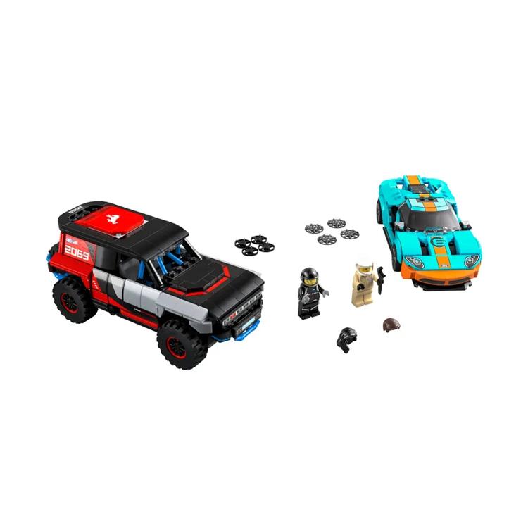 LEGO Speed Super Racing Collection Ford GT Heritage Edition And Bronco R Building Blocks 601 1000pcs 76905