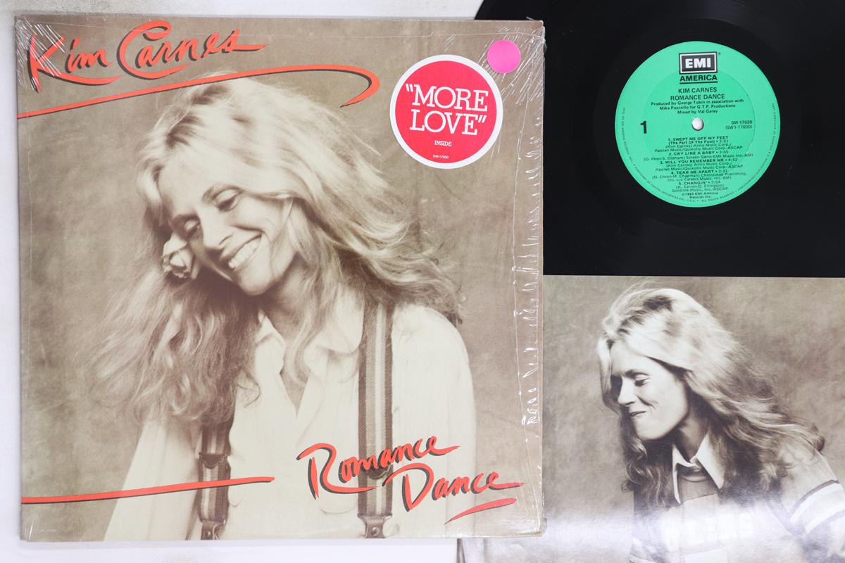 

LP Record KIM CARNES - Romance Dance SW17030 EMI 1980 Non Japan Rock Used