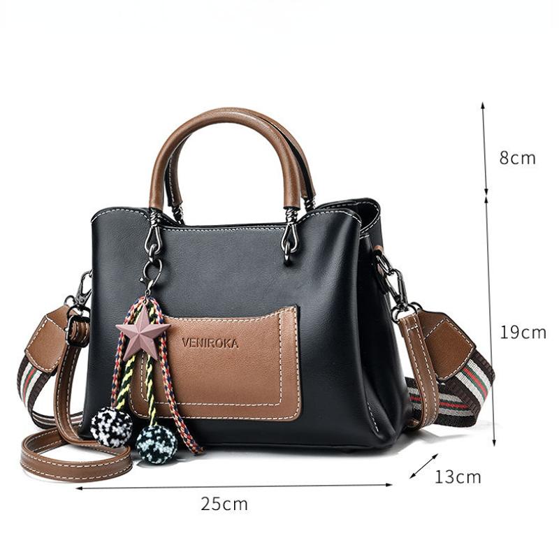 Modische, vielseitige Damentasche zum Einkaufen und Arbeiten, Handtasche, einfache, große Kapazität, Umhängetasche mit Temperament, hochwertige Umhängetasche