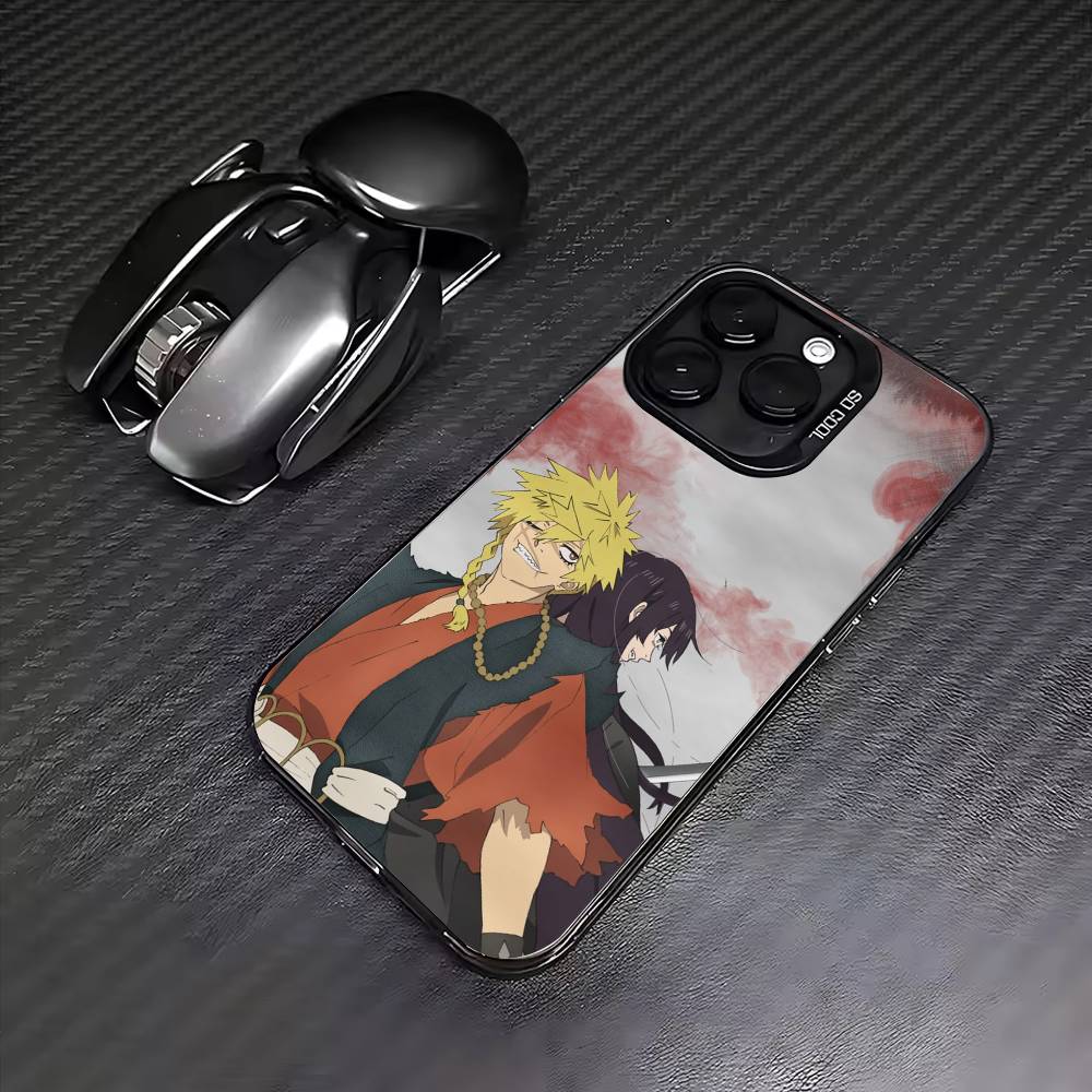 HOT H-Hell's Anime Paradise  Phone Case For iPhone17,16,15,14,13,12,11 Plus,Pro Max Colored Silver Plated Inside Cover