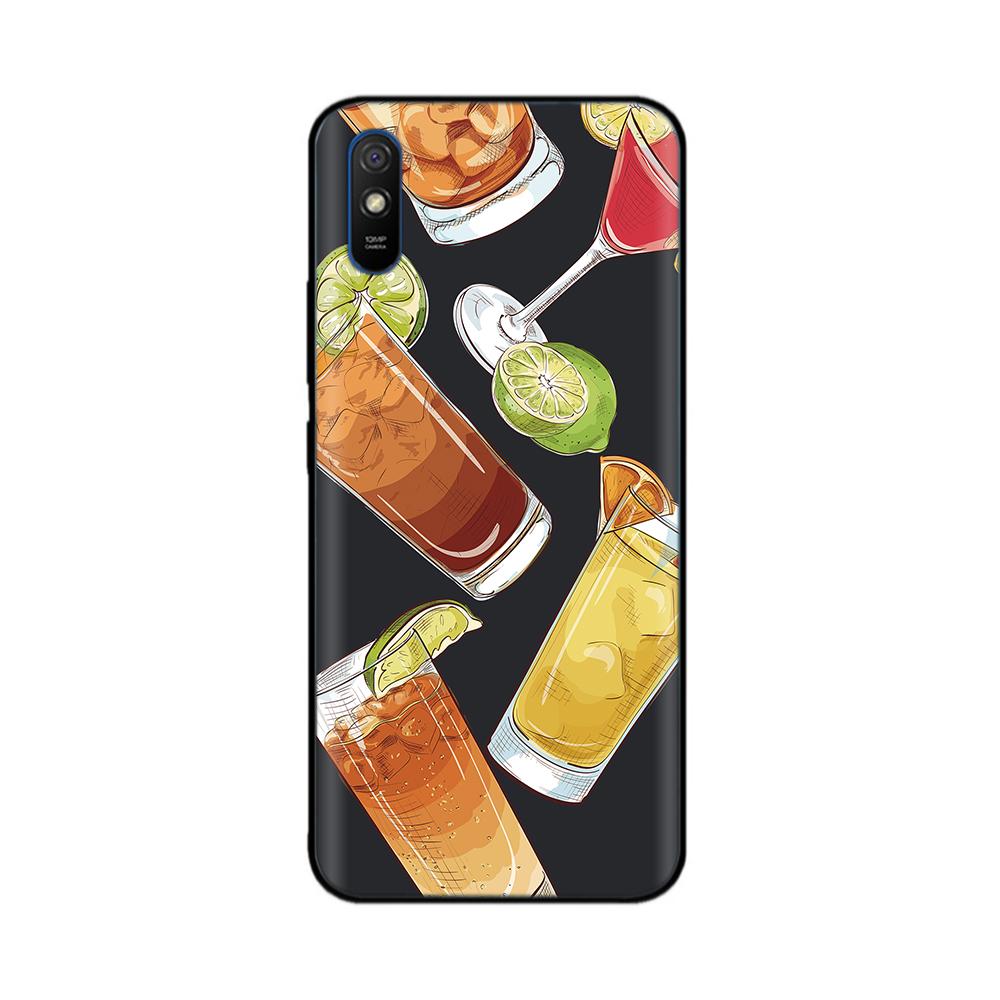 Case For Xiaomi Redmi 9A Case Soft Black Silicon Back Cover For Xiaomi Redmi 9A 9 9C NFC 9T Phone Case Cover Bumper Coque Fundas