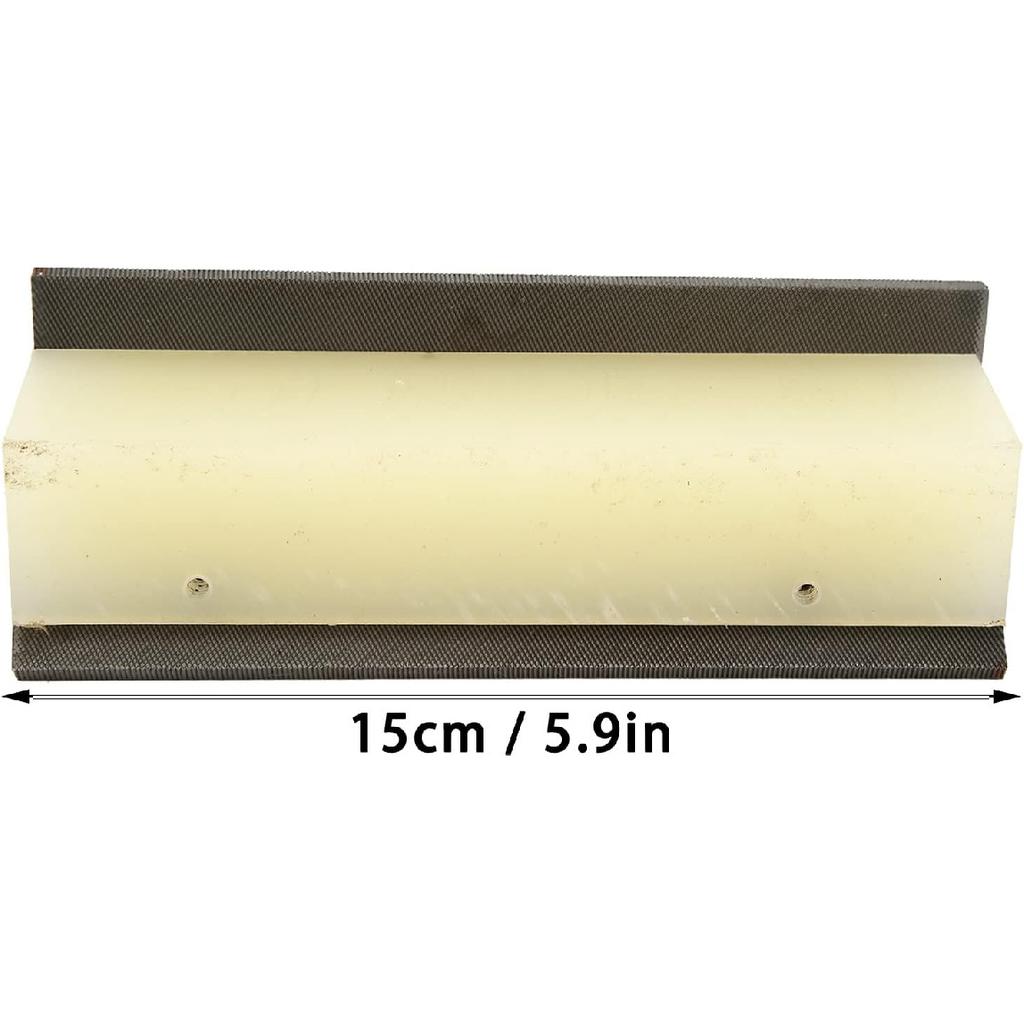 Guitar Luthier Tool Set Guitar Fret Leveler Beam Understring Leveling Sanding File Bar Pro Luthier Tool Short 36° Guitar Fret Crowning File for