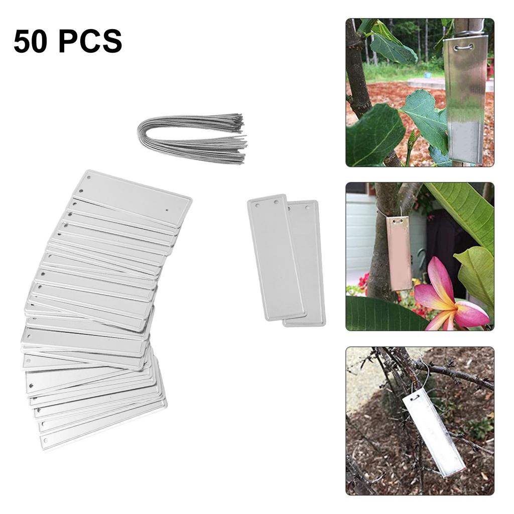 For Garden Organization As Picture Show Waterproof Plant Tags Easy To Attach High-quality Aluminum Permanent Writing
