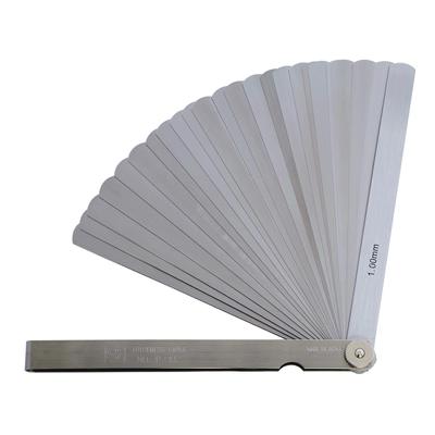 Niigata Seiki SK Japonya'da Üretilen Kalınlık Ölçer Seti 25'li 150mm 150MZ (Boşluk Ölçer) 0,03-1,00 mm