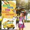 1pc German Version of the Opening Season Atmosphere Background Cloth, Home School Party Decoration, Door Pocket, Door Curtain